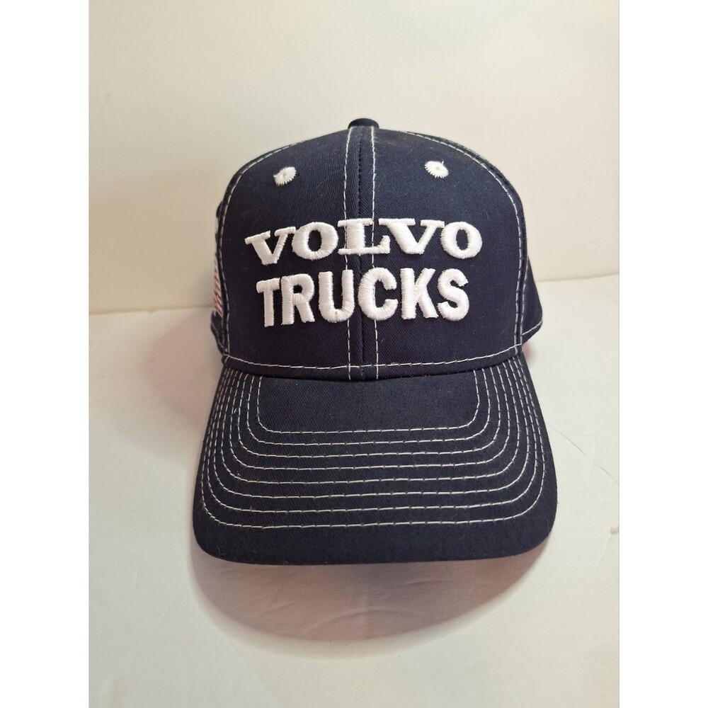 Bruckner's USA Volvo Trucks Hat Blue With White Embroidery New W/O Tags